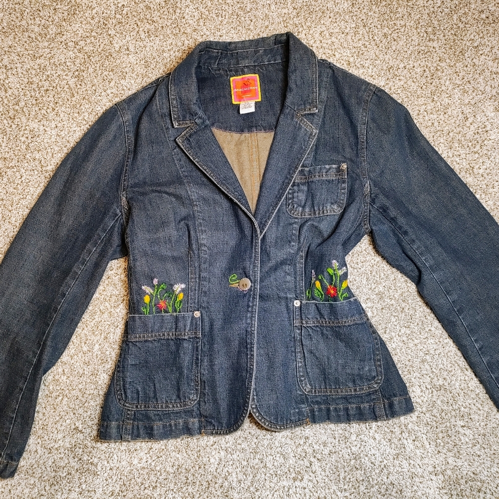 Hand-embroidered Denim Jackets